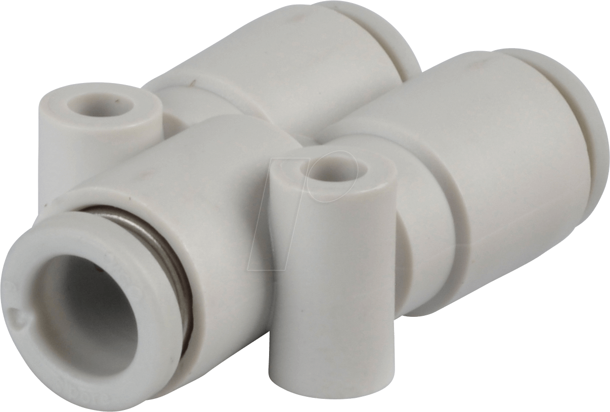 Thumbnail - KQ2U08-00A - Y-Steckverzweigung, 3x Ø 8 mm