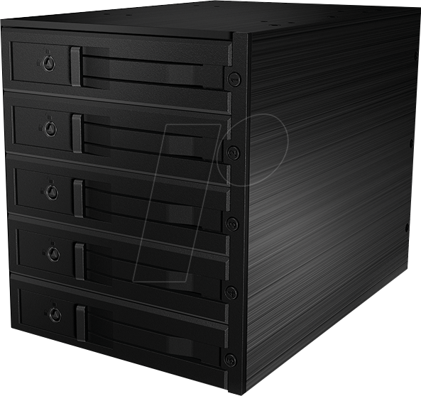ICY IB-565SSK - Wechselrahmen 3x 5.25 für 5x 3.5 SAS/SATA