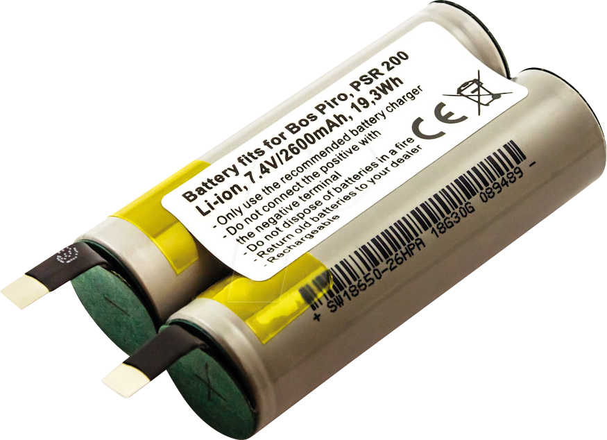 AKKU 31131 - Ersatzakku, Bosch AGS 7.2 Li, Li-Ion, 2600 mAh