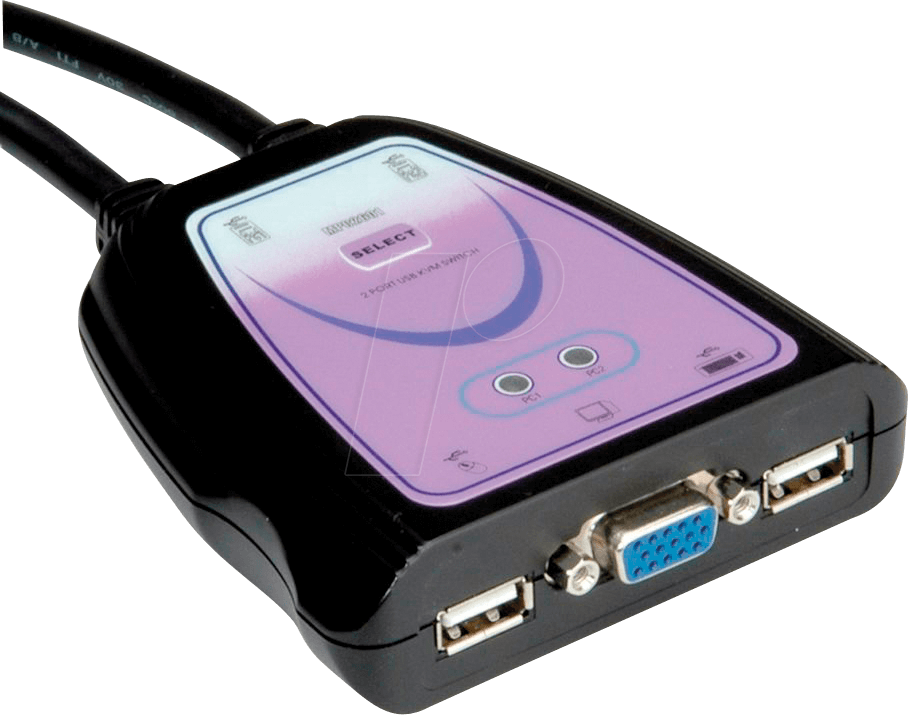 VALUE 14993261 - 2-Port USB VGA KVM Switch