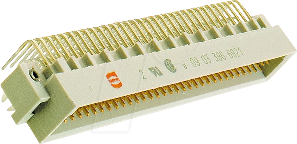 HAN 03 364 6921 - Messerleiste C, gewinkelt, 64-pol