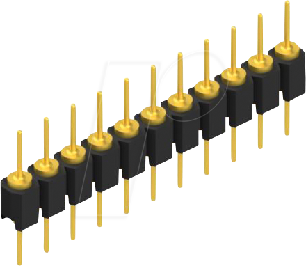 FIS MK05 11G - Stiftleiste, 1-reihig, 1 x 11 - 2,54 mm