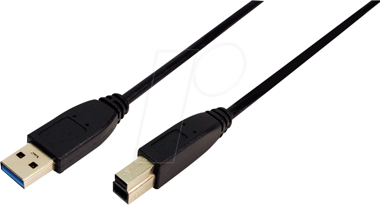 LOGILINK CU0024 - USB 5 Gb/s Kabel, A Stecker auf B Stecker, 2 m
