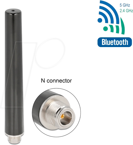DELOCK 12701 - WLAN Antenne, N Buchse