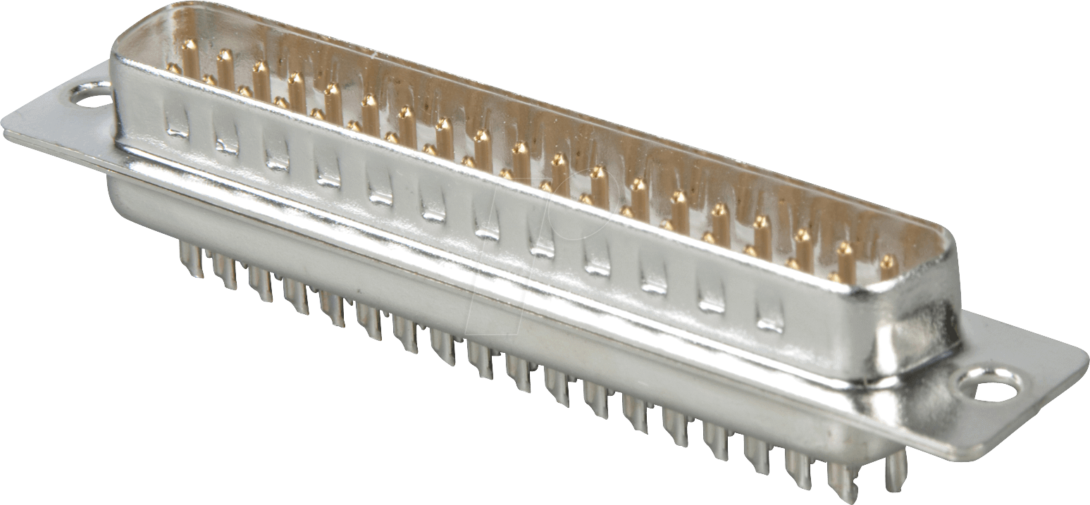 D-SUB ST 37 - D-SUB-Stecker, 37-polig, Lötkelch