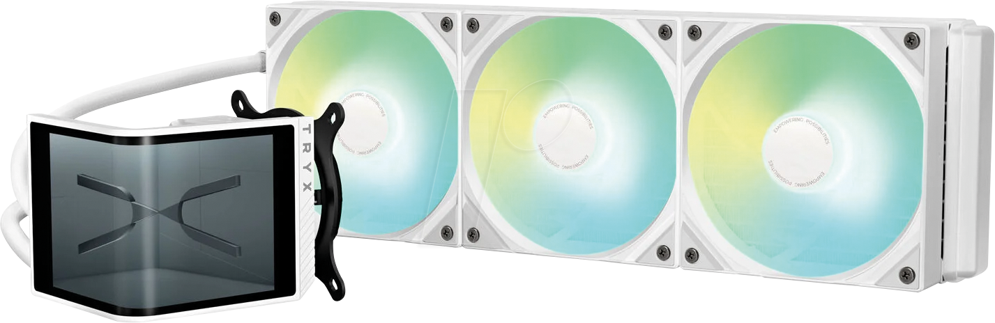 TRYX 650254 - TRYX PANORAMA SE ARGB 360 AiO, AMOLED, weiß