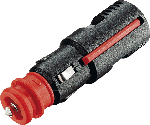 BST 5 - KFZ - Universalstecker, 12/24V, 8A, mit Sicherung