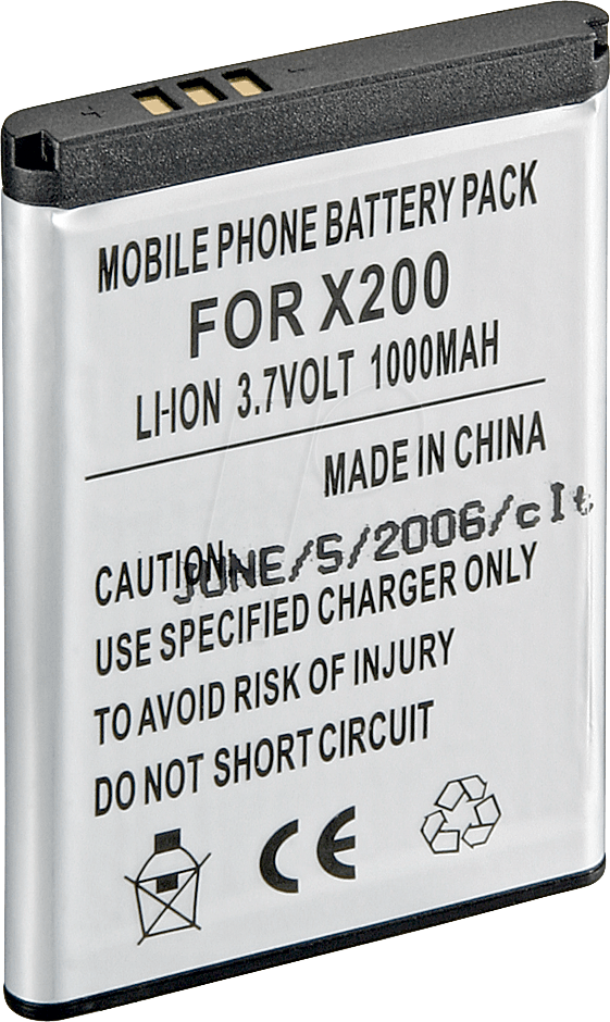 HCP 1125-LI - Ersatzakku für Samsung, SGH-B320 / SGH-C120, Li-Ion, 550 mAh