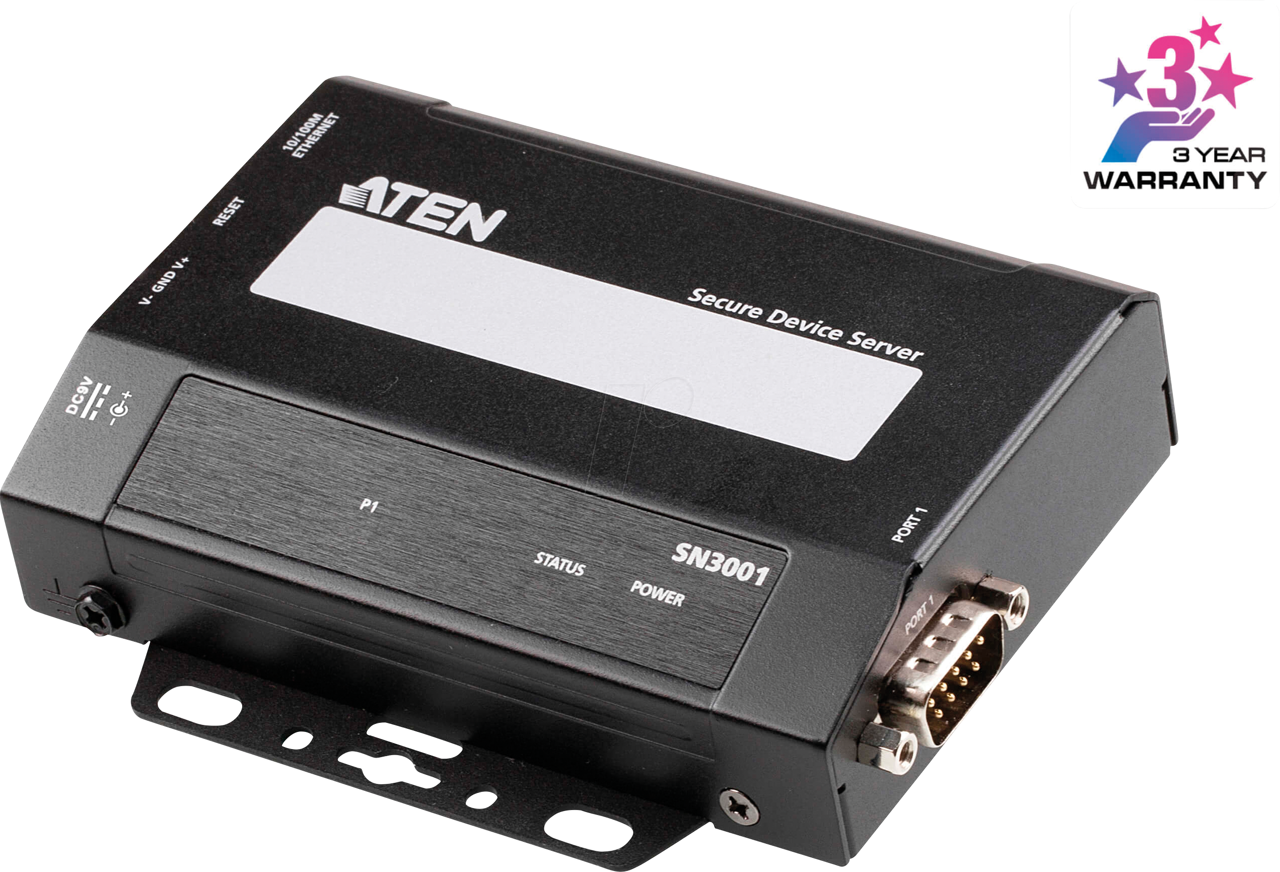 ATEN SN3001 - Geräteserver, 1x RJ45, 1x RS-232