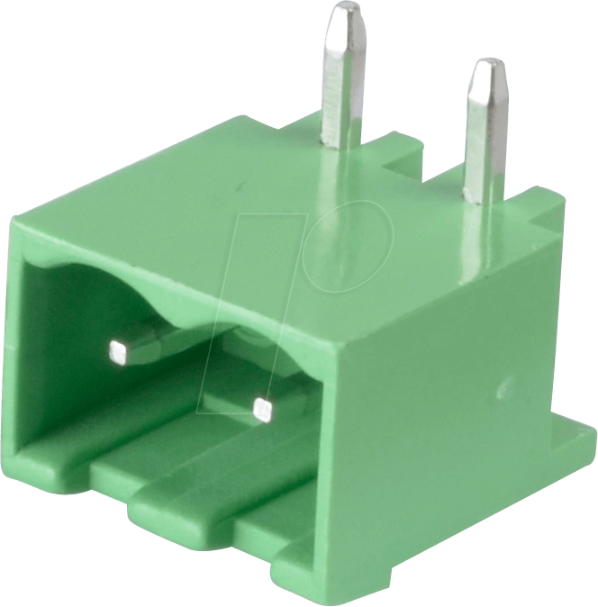 CTB9359-2 - Stiftleiste - 2-pol, RM 5,08 mm, 90°