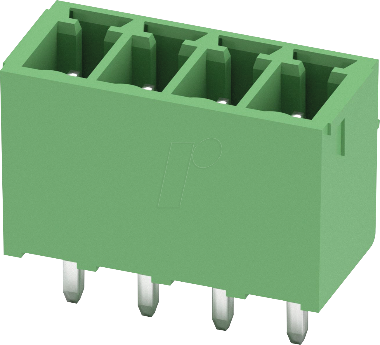 MCV 4 G 3,5 - Leiterplatten-Grundleiste, RM: 3,5 mm, 4-polig