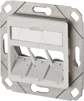 BTR 1309161102-E - Modul Anschlussdose UPk 3 Port, reinweiß