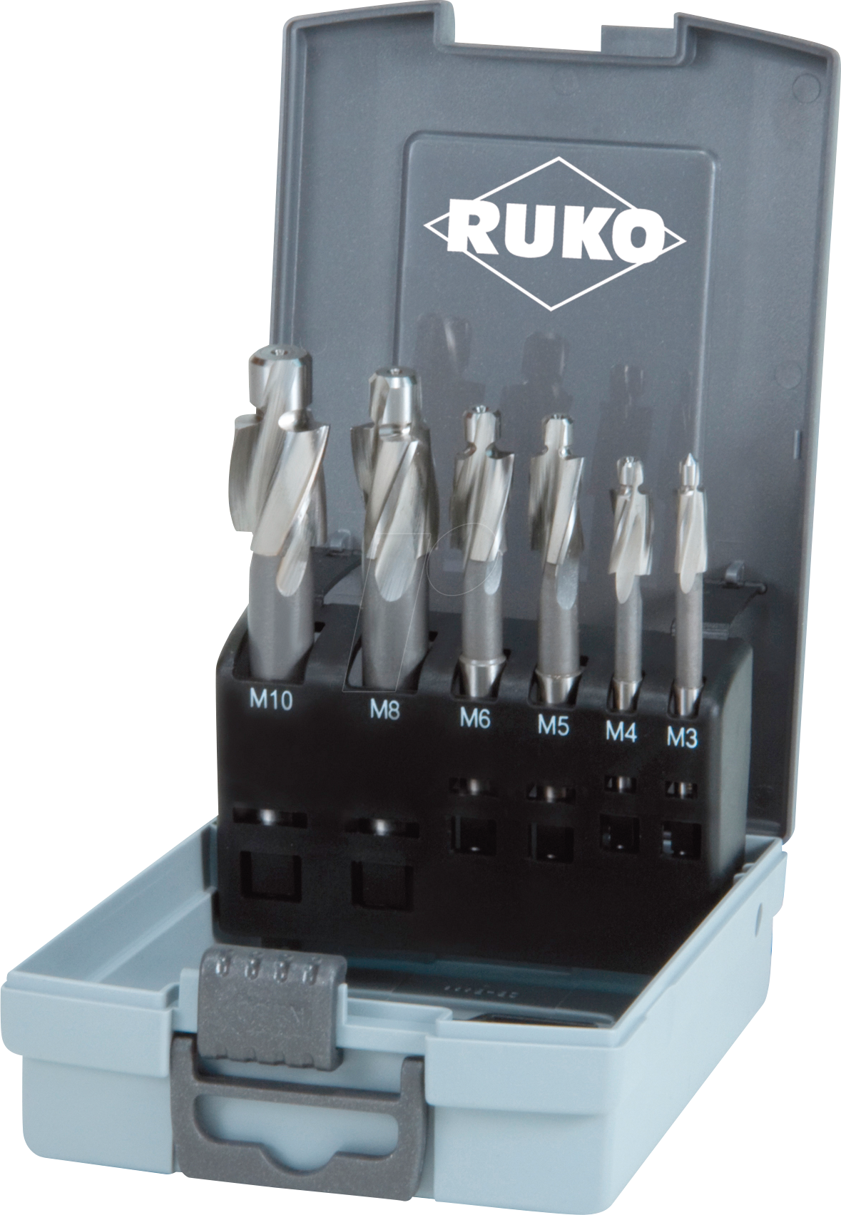 Thumbnail - RUKO 102450RO - Flachsenkersatz, fein, 6 -teilig RO