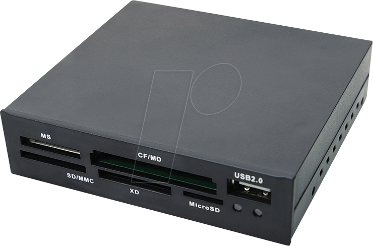LOGILINK CR0012 - Card Reader, intern, 3,5'', USB 2.0, All-in-1