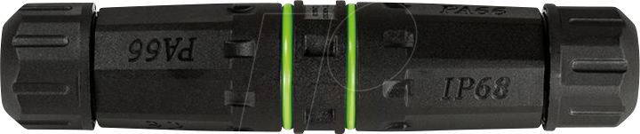 LOGILINK FA05SX3 - Outdoor SC-Simplex Steckverbinder, 2 Kabelmuffen