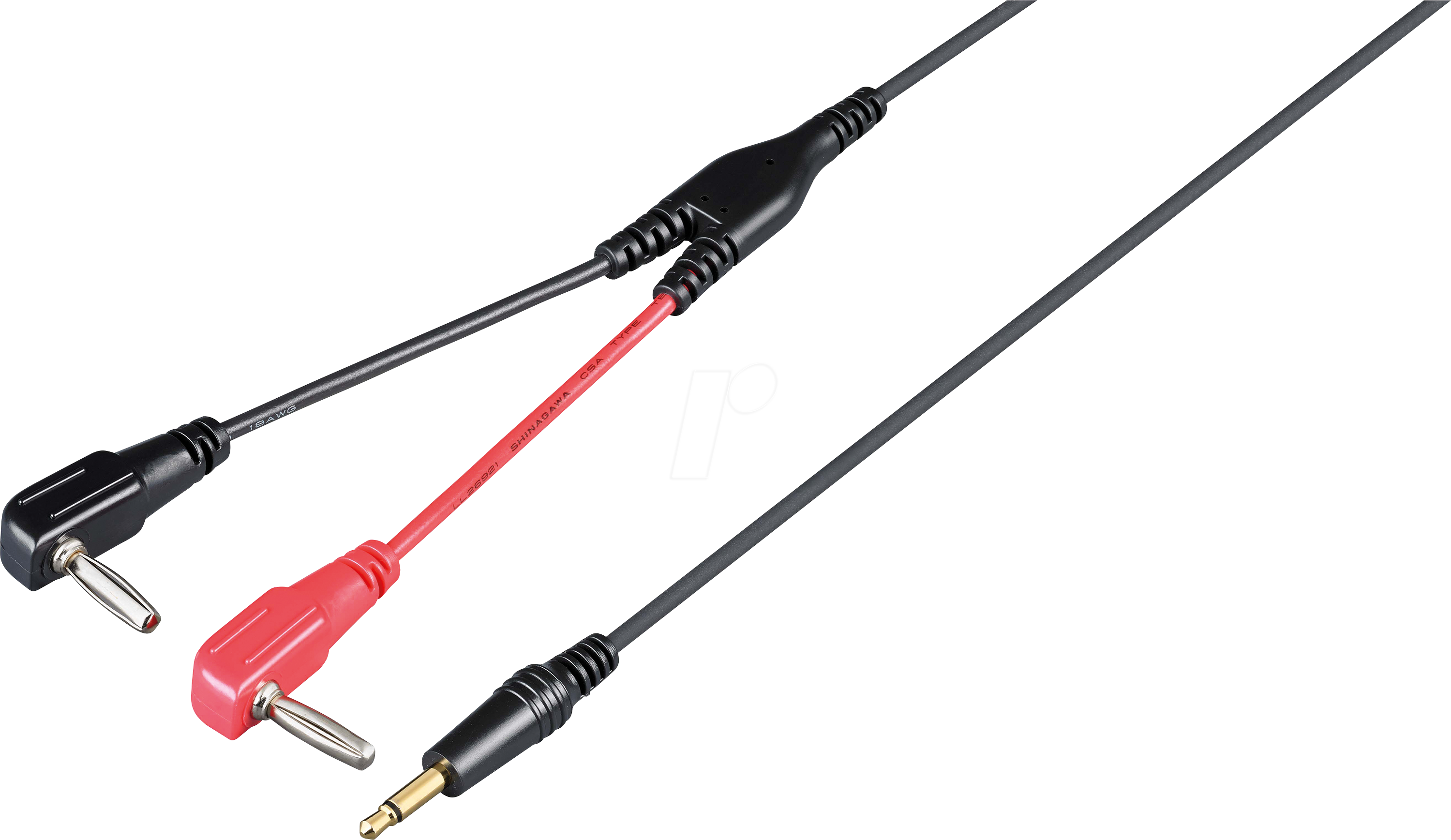 HIOKI L9094 - Datenkabel für HIOKI FT342x, 3.5mm-Mini-Stecker / 4mm-Banane, 15