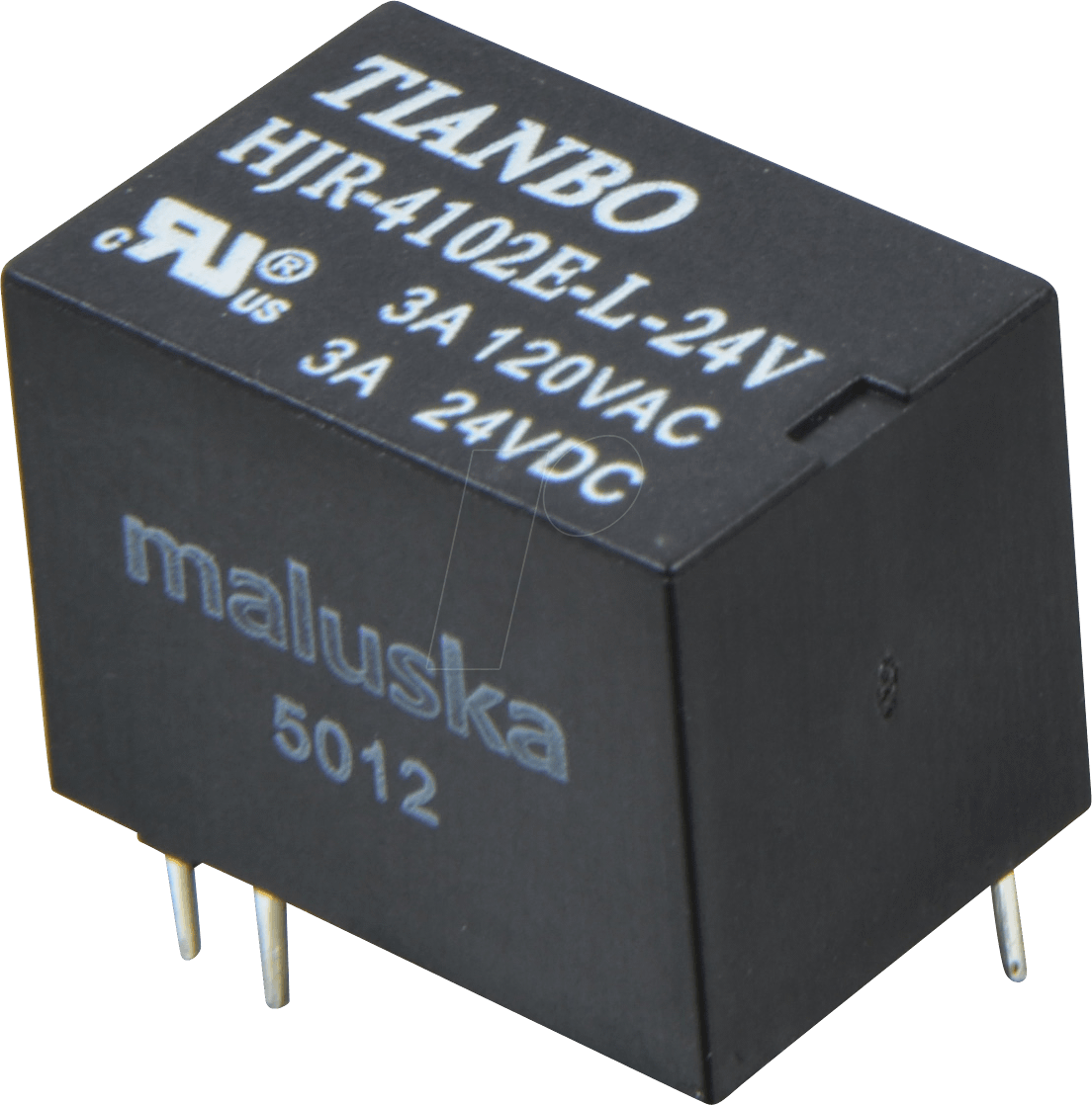 HJR4102E 24V - Miniaturrelais, 1 Wechsler, 3 A, waschdicht, 24 V