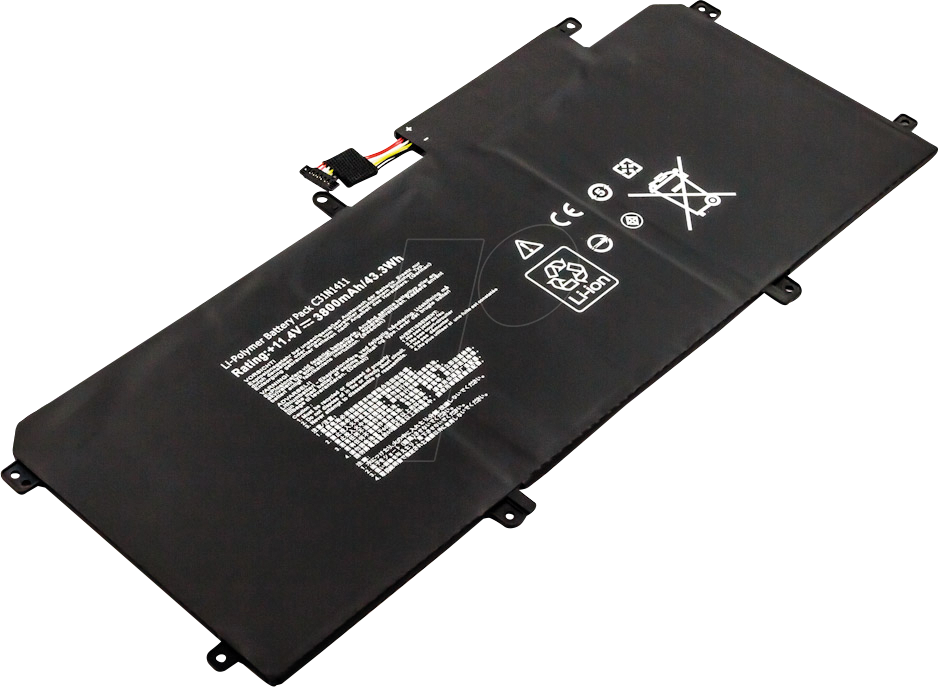 AKKU 53978 - Notebook-Akku für ASUS, Li-Po, 3800 mAh