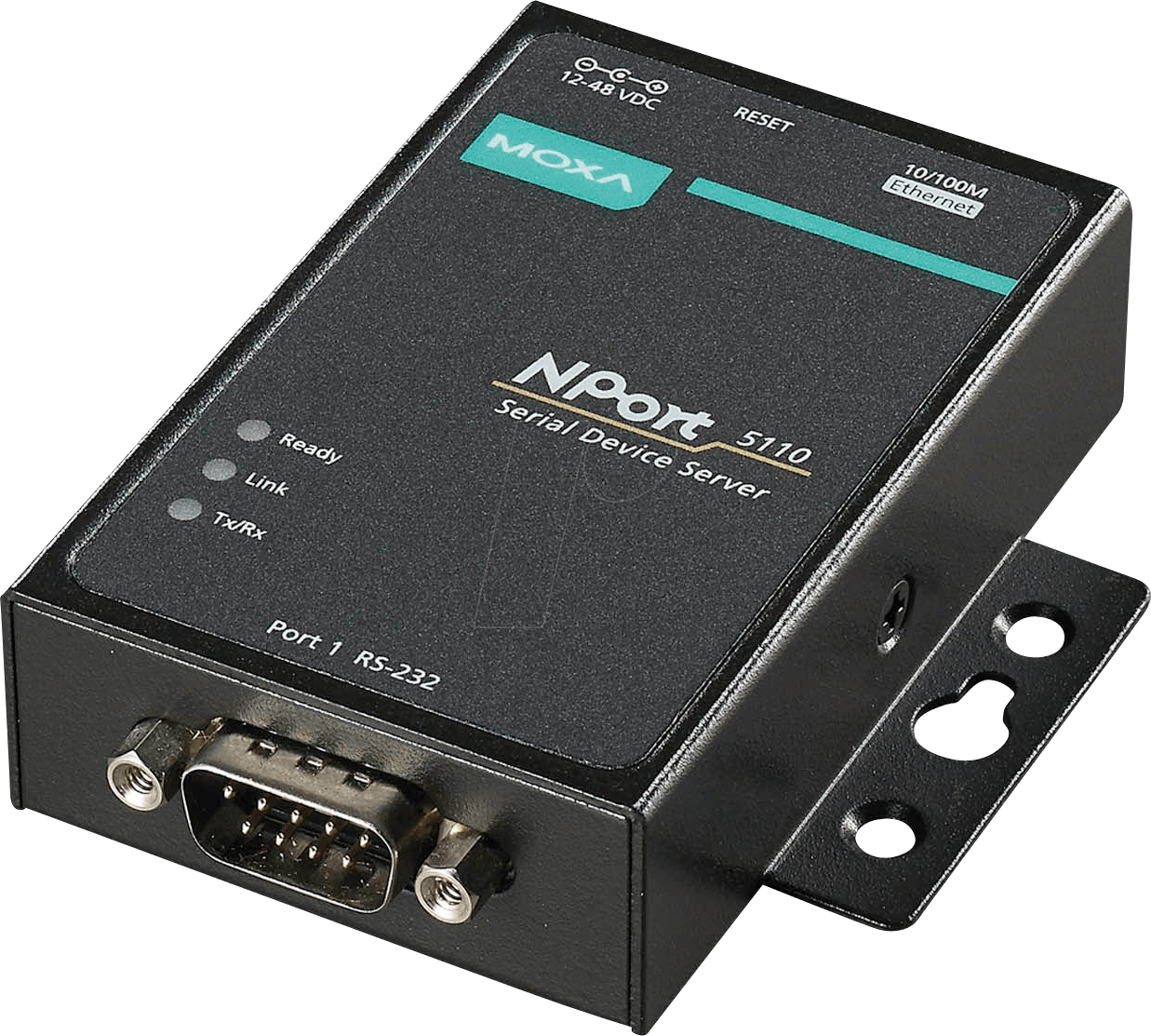 MOXA NPORT 5110 - Geräteserver, 1x RJ45, 1x RS-232, DB9