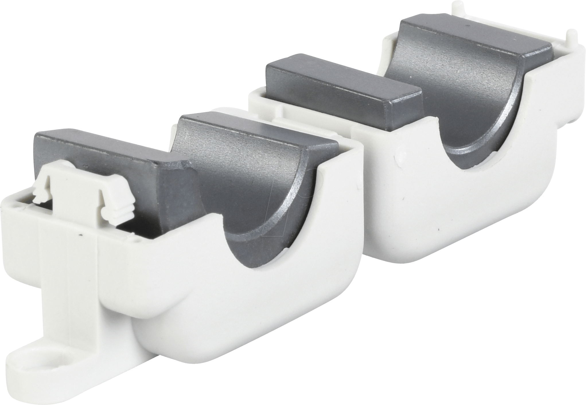 WUE 7427154 - Klappferrit für Ø 16 mm, grau, 130 Ohm @ 100 MHz