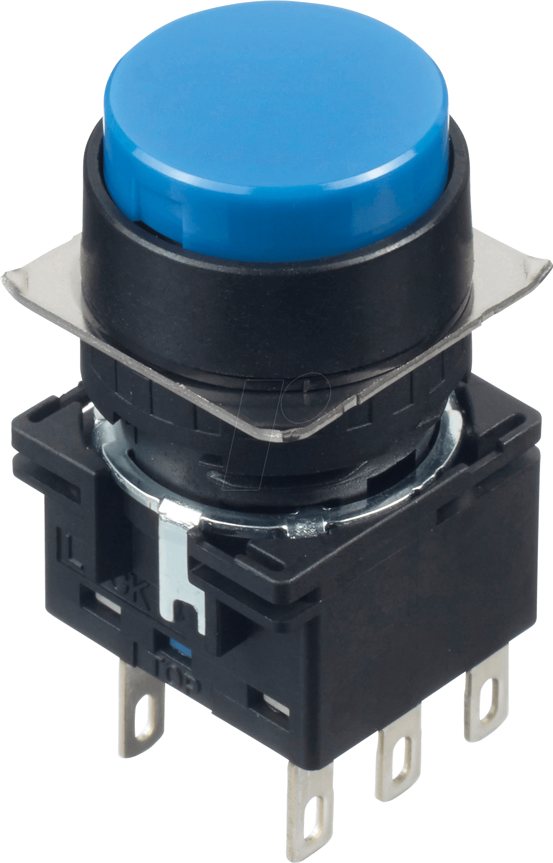 ID LB1BA1T6S - Drucktaster LB, 22 mm, 2 CO, blau