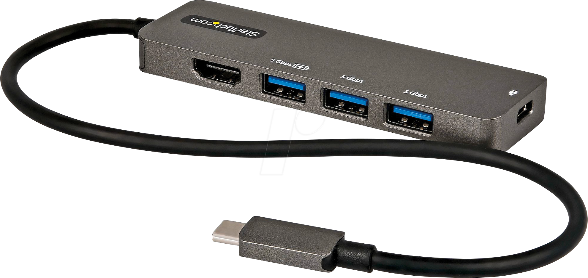 ST DKT30CHPD3 - USB-Hub 3.0 Typ-C, 3x USB-A, 1x HDMI, 4K 60Hz, PD 100 W