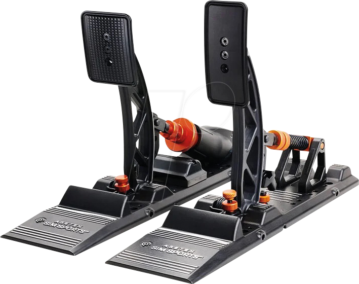 Thumbnail - ASE 010-0010007 - Asetek Forte S Sim Racing Gas- und Bremspedal