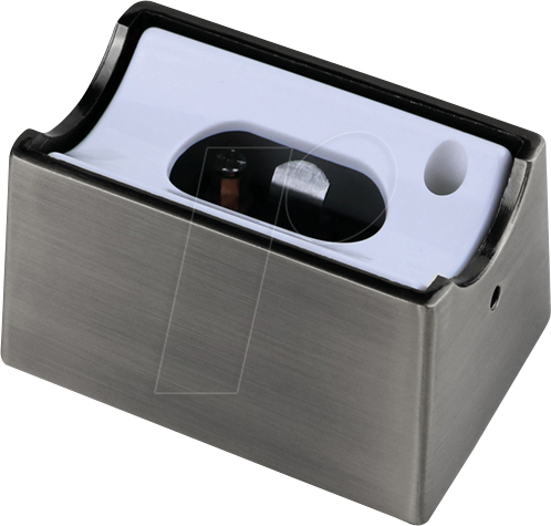 SCHI 600861517 - Lampenfassung S14s , Metall, chrom gebürstet