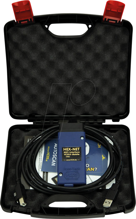 Thumbnail - OBD HEX-NET 10BX - KFZ - Diagnose HEX-NET, VCDS, OBD2, WLAN, 10 FIN, mit Koffer