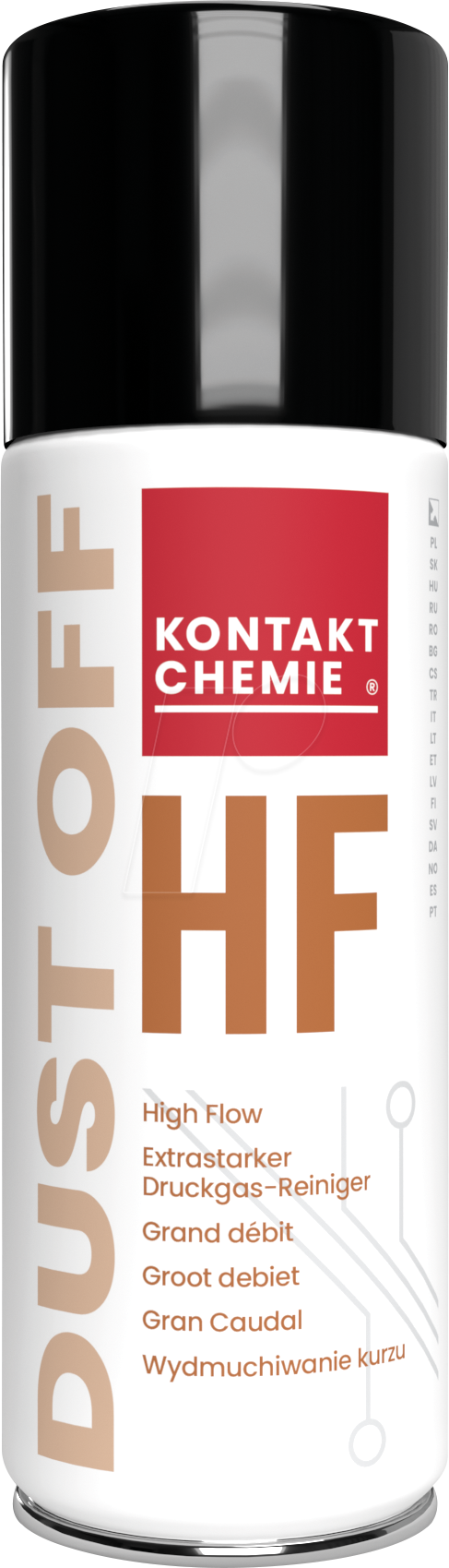 KONTAKT 33165-AA - Druckluftspray, Dust off HF, 340 ml