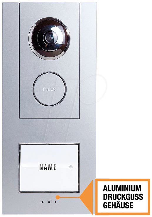 ME VD ALU 630S - Außenstation für Video-Türsprechanlage, silber