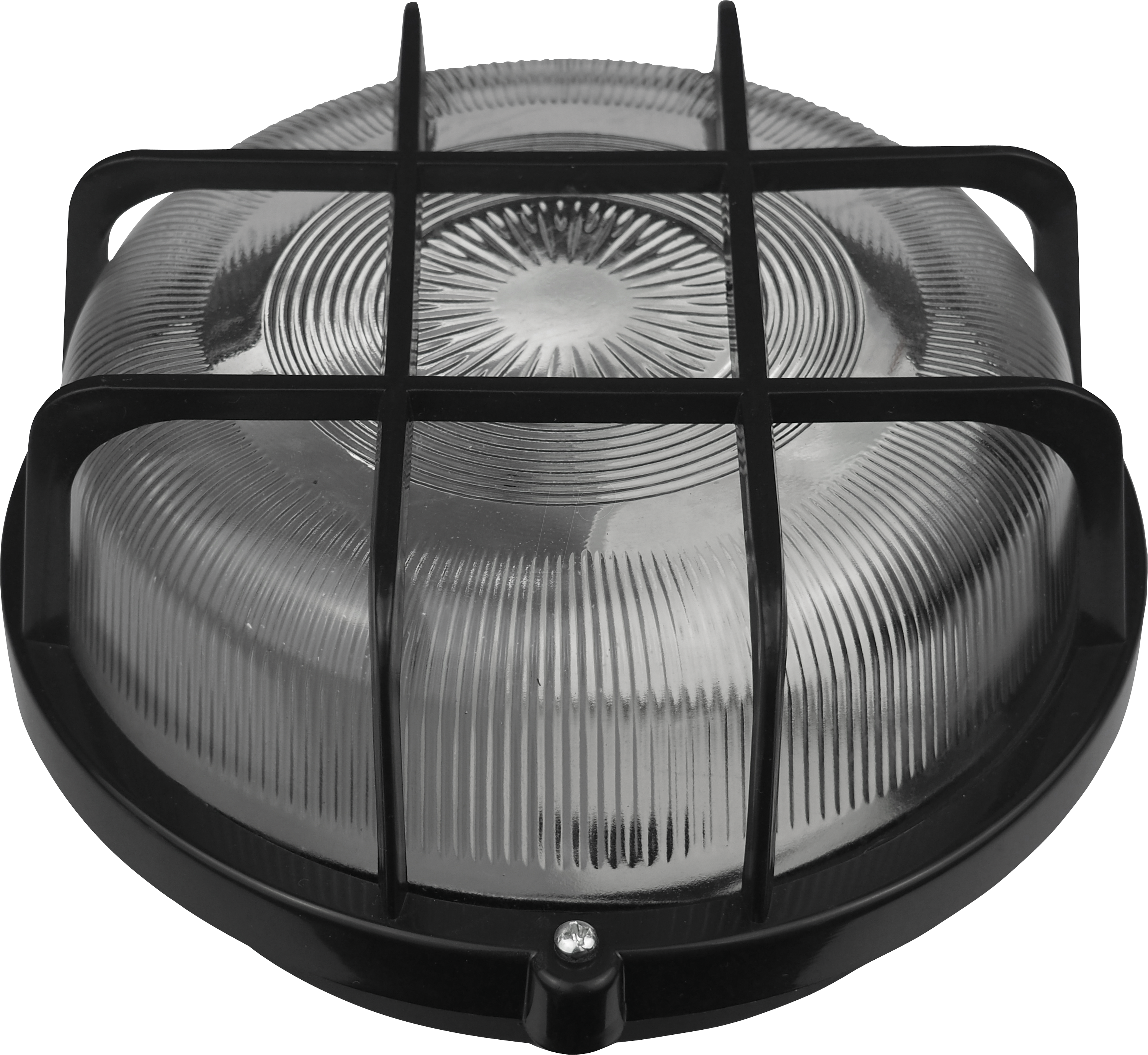 Thumbnail - MLI 20300035 - Deckenleuchte, mit Schutzkorb, rund, schwarz