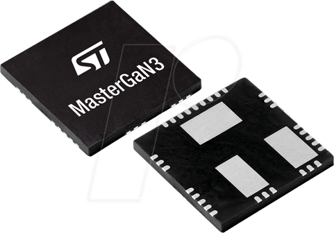 MASTERGAN3 - GaN H-Brücke, 600 V, 6,5/4 A, 0,225/0,45 Ohm ,QFN-31