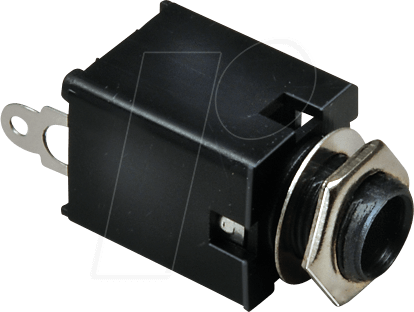 BKL 1109030 - Klinkeneinbaubuchse, 6,3mm, mono