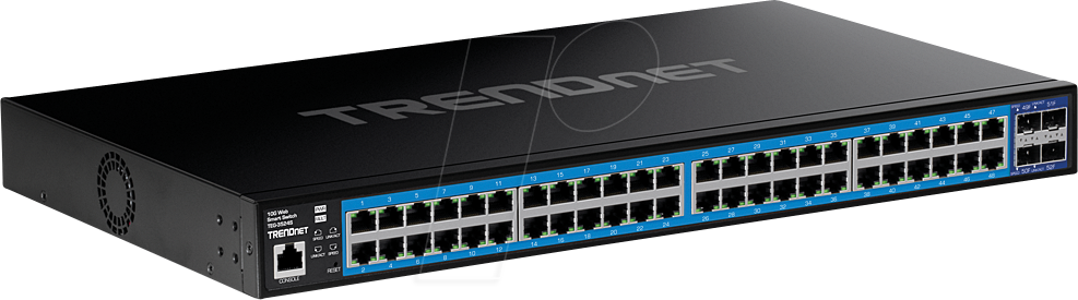 TRN TEG-3524S - Switch, 52-Port, Gigabit Ethernet, SFP+