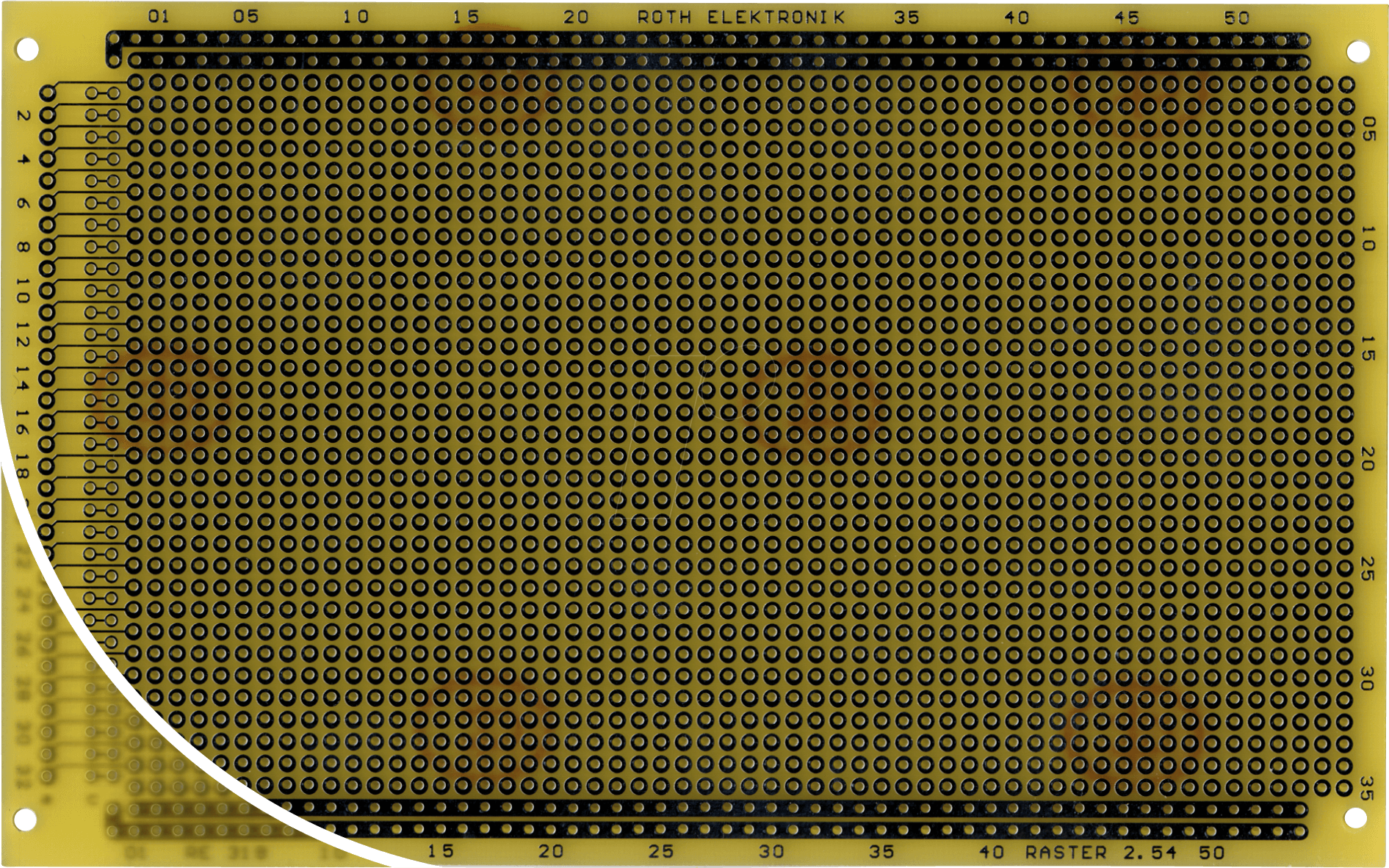 RE 318LF - Laborkarte FR4 RM 2,54 mm 64-pol.