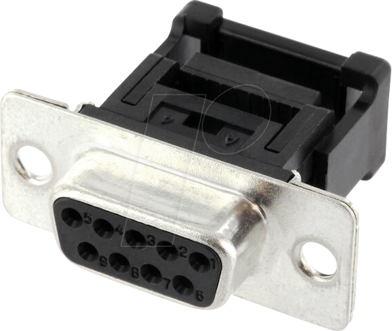 ECON BU9SK/F - D-Sub-Buchsenleiste schneidklemm 9 polig