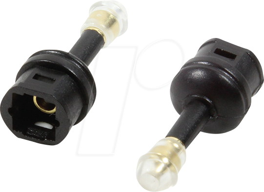 LOGILINK CA1014 - Toslink Adapter, Mini-Stecker zu Mini-Kupplung