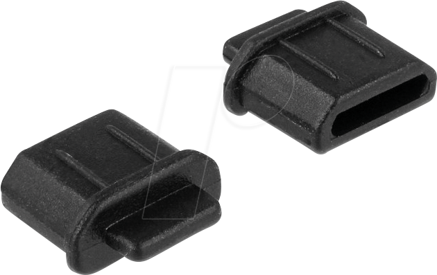 DELOCK 64031 - Staubschutz, HDMI micro-D Buchse mit Griff, 10 Stück, schwarz