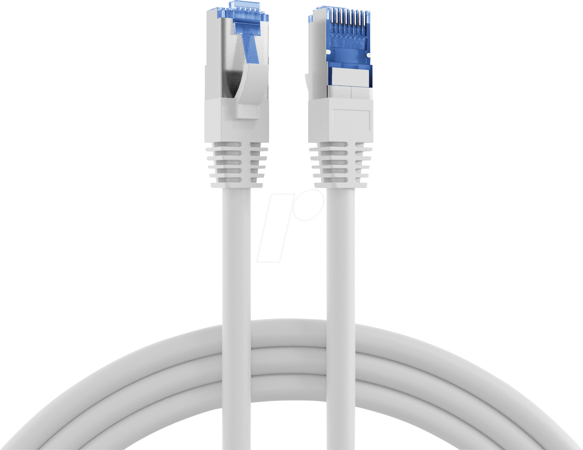 Thumbnail - EFB K5525FWS.2 - Cat.6A S/FTP Patchkabel Super Flex, 2 m, weiß