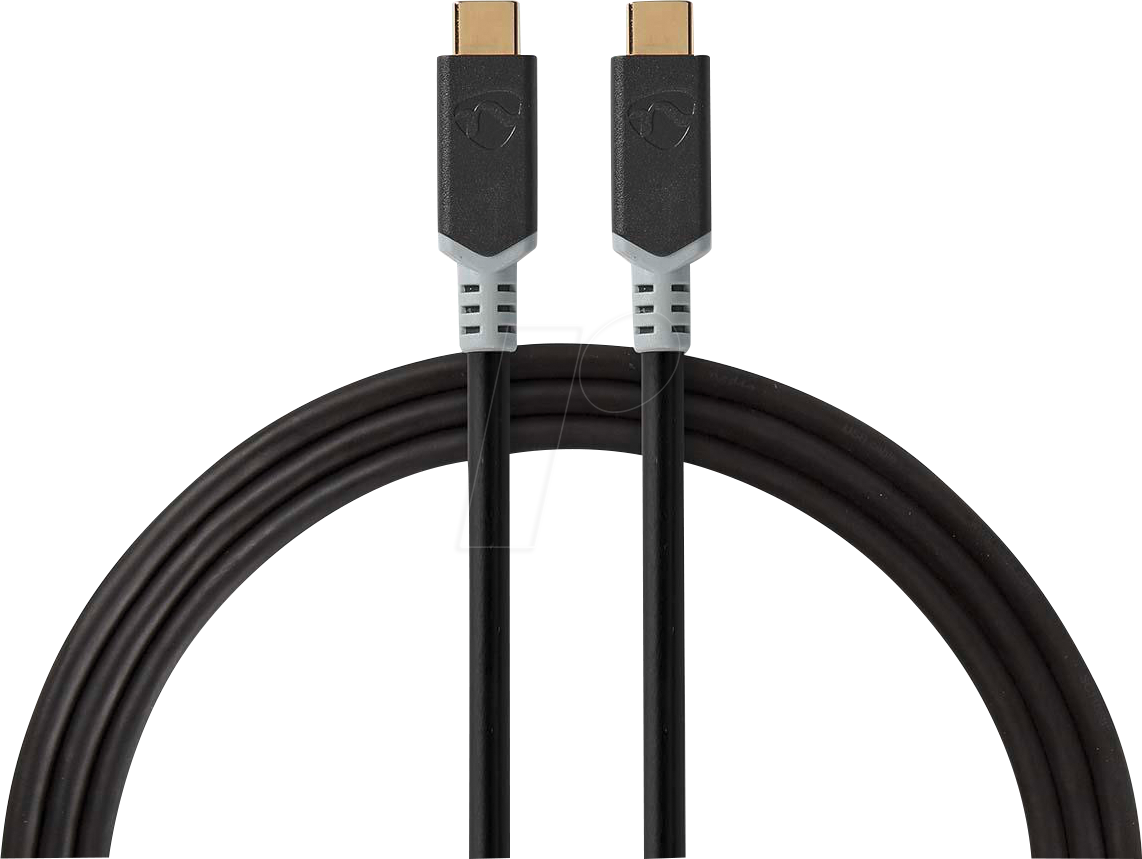 N CCBW64020AT10 - USB 20 Gb/s Kabel, C Stecker , vergoldet, 1,0 m