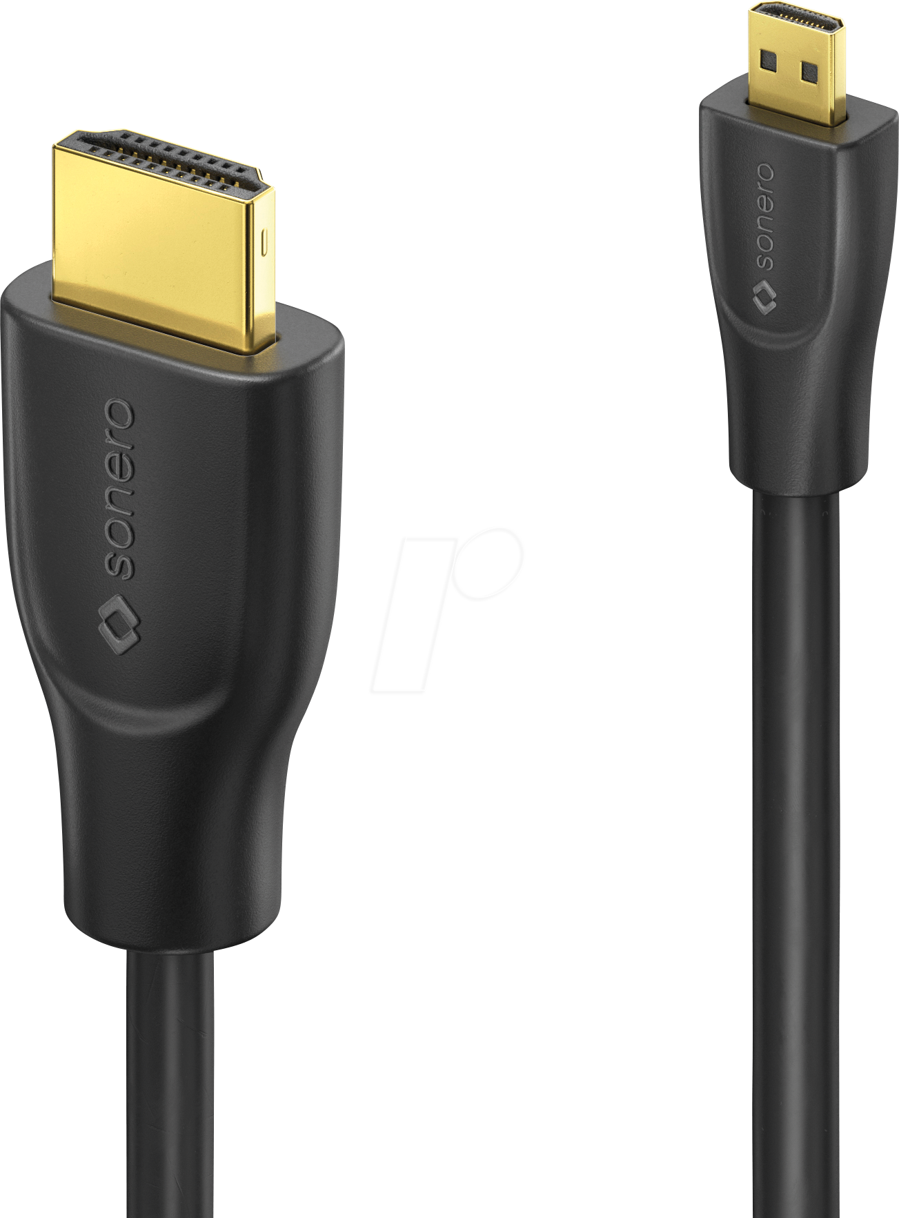 SON X-PHC030-005 - Micro HDMI auf HDMI Kabel, 4K 60Hz, 0,5m