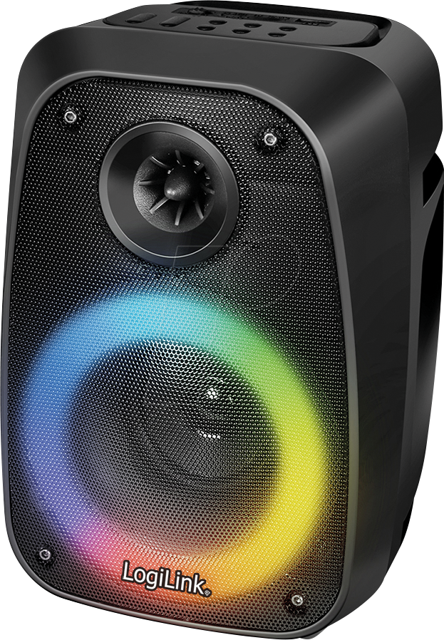 Thumbnail - LOGILINK SP0065 - Lautsprecher, Bluetooth, RGB, schwarz
