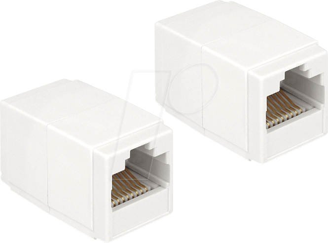 DELOCK 86249 - Delock Adapter RJ45 Buchse/Buchse Cat.6 UTP
