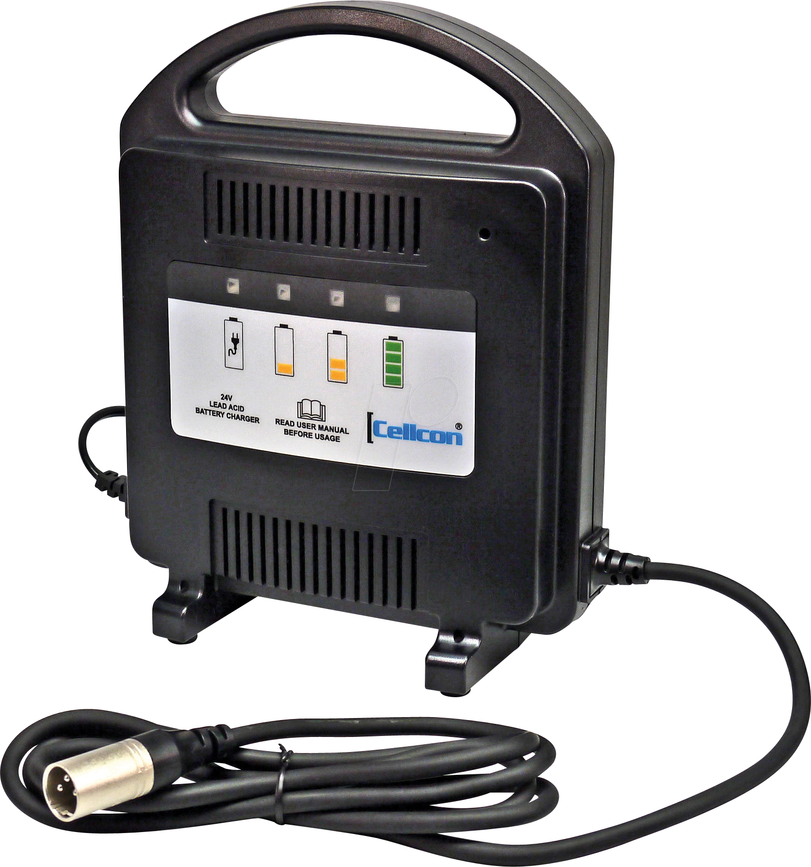 LA PB24V08AR001 - Ladegerät für Bleiakkus, Blei-Gel, AGM, 24 V, 8 A, XLR Stecker