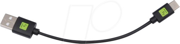 EFB MUSB20CMAM01 - USB 2.0 Kabel, A Stecker auf C Stecker, 0,1 m