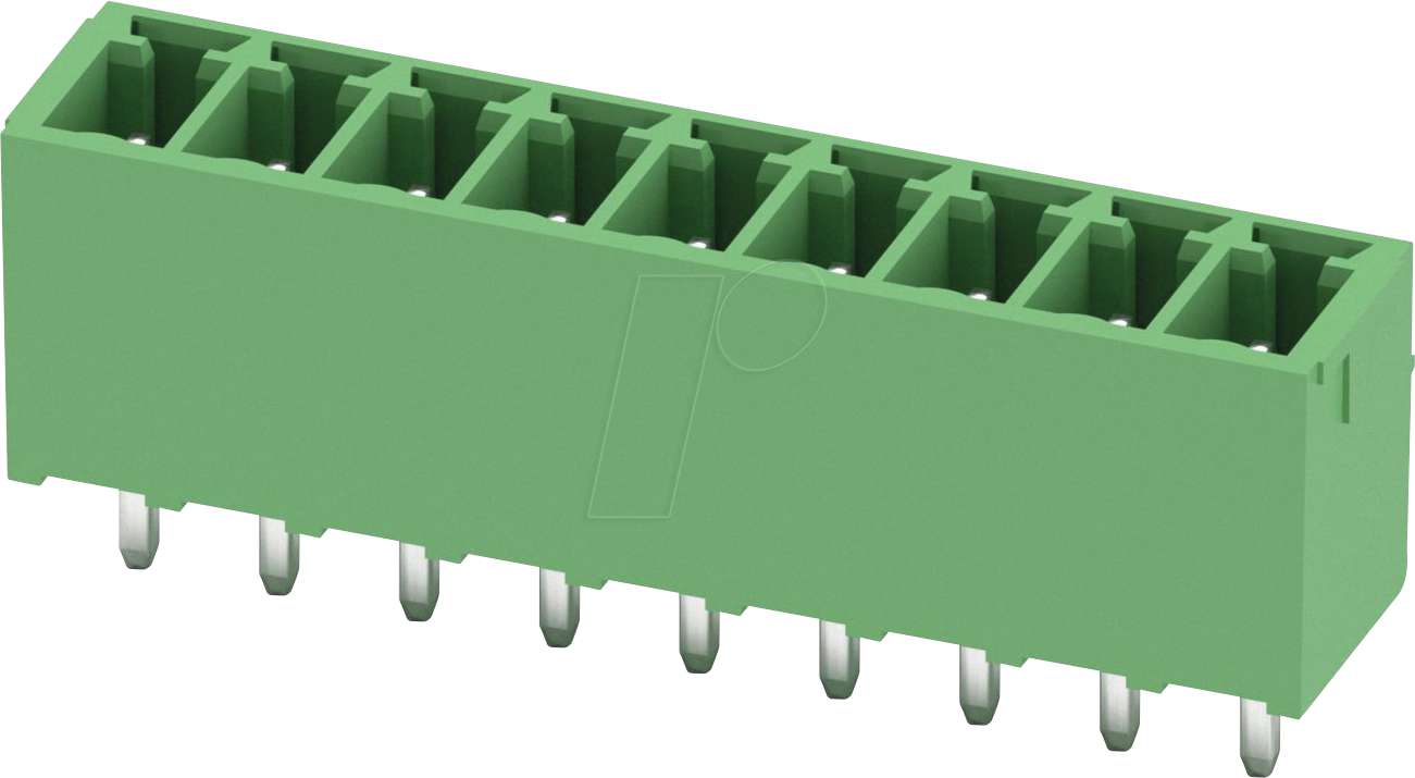 MCV 9 G 3,5 - Leiterplatten-Grundleiste, RM: 3,5 mm, 9-polig