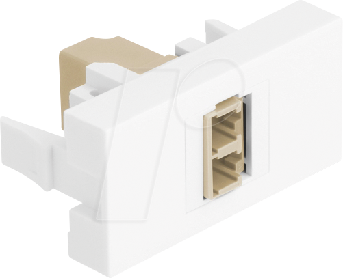 DELOCK 90840 - Easy 45 Modul LC Duplex Buchse zu LC Duplex Buchse