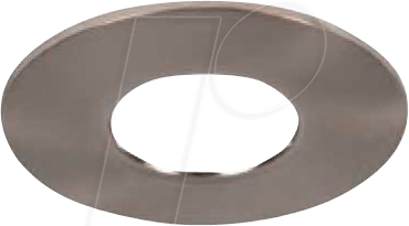 OPT OT5046 - Deckeneinbauring für OPT OT5044, alu gebürstet