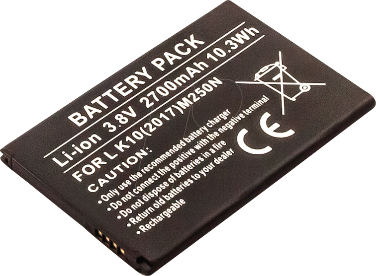 AKKU 13328 - Smartphone-Akku für LG-Geräte, Li-Po, 2700 mAh